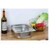 Bac Gastro GN 2/3 Inox - Syvyys 100 mm - 9 L - Dynasteel