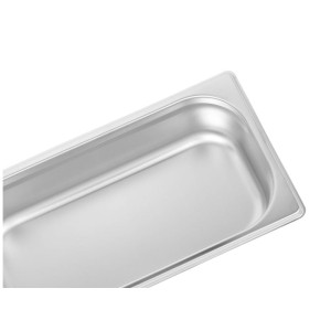 Bac Gastro GN 1/3 Inox - Syvyys 65 mm - 2,5 L - Dynasteel