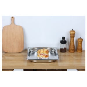 Bac Gastro GN 2/3 Rostfritt stål — 40 mm, 3 L, Diskmaskin