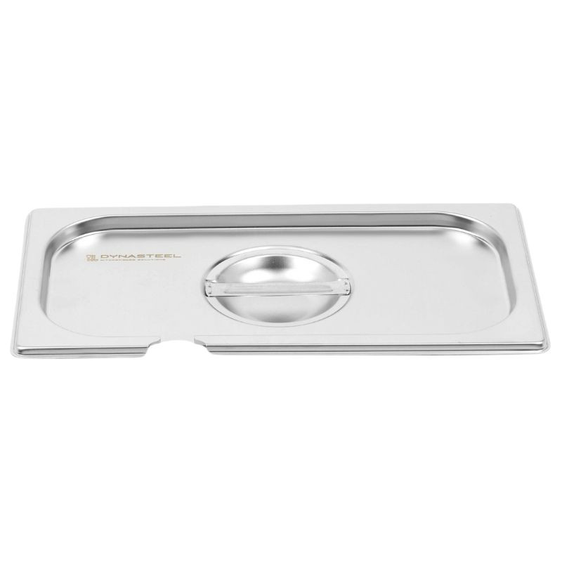 GN 1/3 Dynasteel stainless steel lid for professional catering.