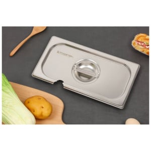 GN 1/3 Dynasteel -kansi ruostumatonta terästä ammattikeittiöille