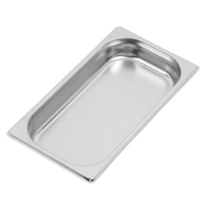 Bac Gastro GN 1/3 Inox - Syvyys 40 mm - 1,45 L - Dynasteel