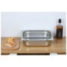 Gastro GN 1/2 Stainless Steel Container - Depth 100 mm - 6.5 L - Dynasteel