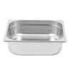 Bac Gastro GN 1/2 Inox - Syvyys 100 mm - 6,5 L - Dynasteel