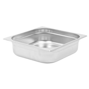 Bac Gastro GN 1/2 Inox - Syvyys 100 mm - 6,5 L - Dynasteel