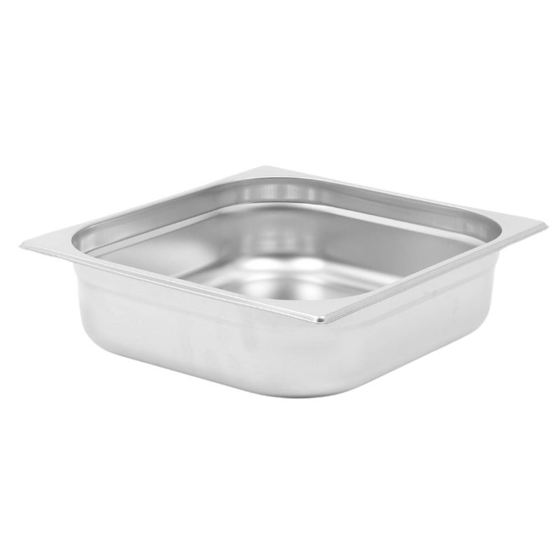 Bac Gastro GN 1/2 Inox - Syvyys 100 mm - 6,5 L - Dynasteel