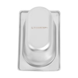 Bac Gastro GN 1/9 Inox - Syvyys 65 mm - 0,6 L