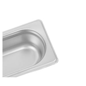 Bac Gastro GN 1/9 Rostfritt stål - Djup 65 mm - 0,6 L