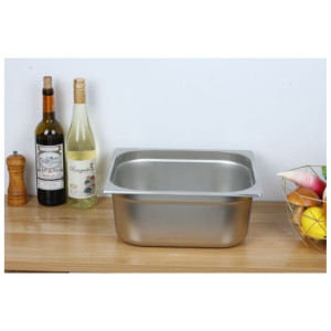 Bac Gastro GN 1/2 Inox - Syvyys 150 mm - 9,5 L - Dynasteel