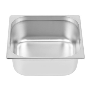 Bac Gastro GN 1/2 Inox - Syvyys 150 mm - 9,5 L - Dynasteel