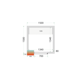 Positivt Kylrum 1500x1500 - TEFCOLD: Enkel och effektiv professionell förvaring