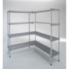 Kit Rayonnage Chambre Froide 1200 x 1200 TEFCOLD - Organisation optimale pour professionnels de cuisine