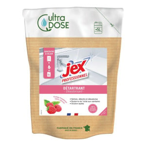 Avkalkningsmedel Ultra Dose 5L - Hallon | Jex Professionnel