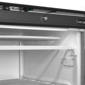 Glass Door Freezer Showcase with Canopy - White - 270 L - TEFCOLD: Efficiency and aesthetics for professionals in the