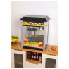 Professional Popcorn Machine - Black Dynasteel: Powerful, durable, and impeccable design.