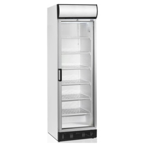 Glasfrysdisk med baldakin - 270 L TEFCOLD: synlighet, estetik och optimal bevaring