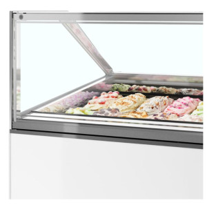 Vitrine à glace ventilée - Suora etuosa - 18 x 5L - TEFCOLD Millennium ST18