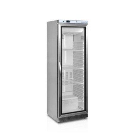 Armoire Réfrigérée Négative Ventilée Vitrée - Inox 340 L TEFCOLD | Stockage professionnel des aliments