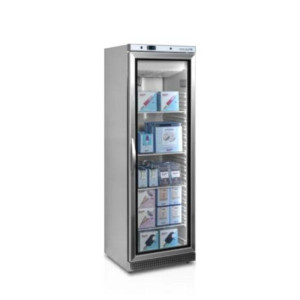 Ventilated Glass Door Negative Refrigerator Cabinet - Stainless Steel 340 L TEFCOLD | Professional food storage