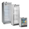 Armoire Réfrigérée Positive Vitrée - Inox - 350 L | TEFCOLD