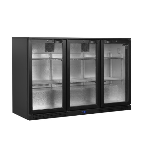 Arrière-Bar Réfrigéré 3 Portes Vitrées Battantes - 288 L | TEFCOLD