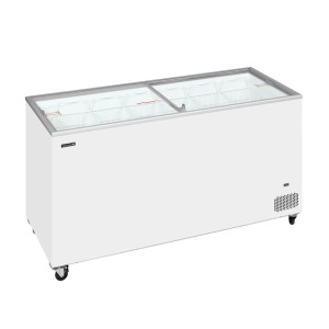 Frysfack Glass 430 L TEFCOLD - Professionell köksutrustning