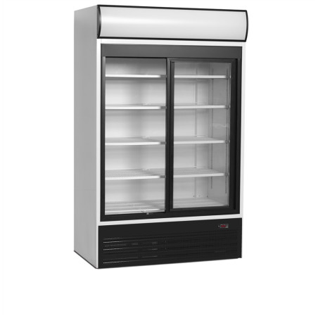 Armoire Réfrigérée 2 Portes Vitrées Coulissantes TEFCOLD - 645 L