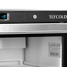 TEFCOLD White Glass Door Negative Refrigerated Cabinet 120L