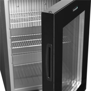 Mini Frigo Bar Glasdörr Svart 26 L TEFCOLD - Professionell Effektiv