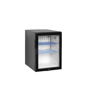 Mini Frigo Bar TEFCOLD Musta 34 L - Lasinen Ovi - Kompressori