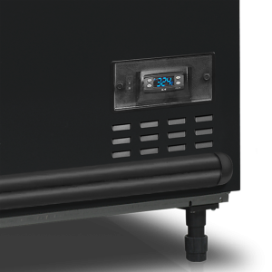 Réfrigeratori Pakastin Kupera Lasikansi - Musta - 422 L - TEFCOLD