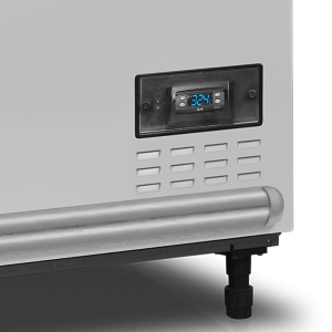 Réfrigerator Frys Couvercle Vitré Incurvé - Vit - 422 L - TEFCOLD