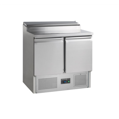 Saladette Réfrigérée GN 1/1 Inox - 2 Portes - 201 L TEFCOLD