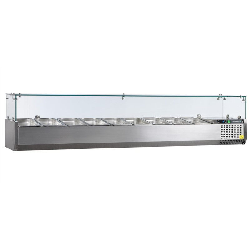 Saladette to Place TEFCOLD - 10 GN 1/4 - Professional Refrigerated Display