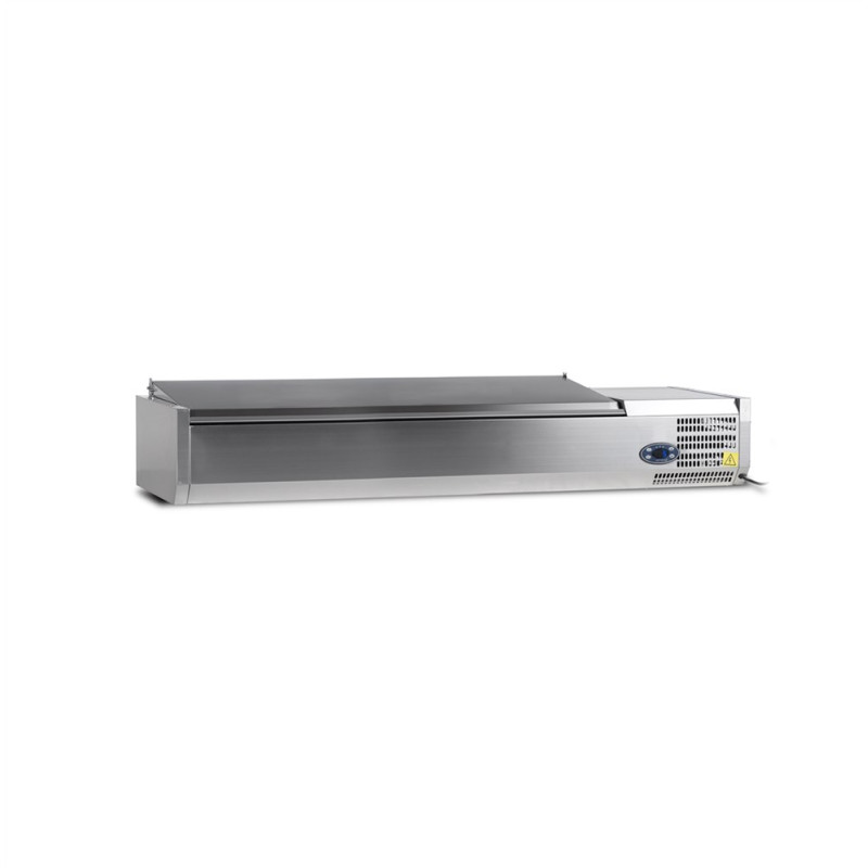 Saladette Inox Statique 7 GN 1/3 TEFCOLD - Ammattilaislaatu