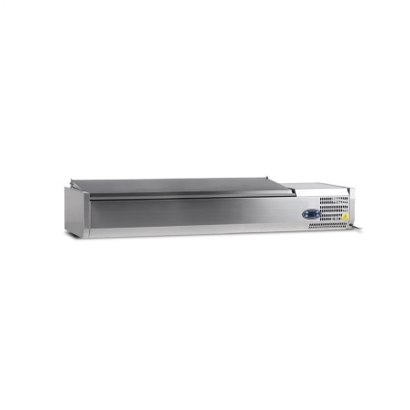 Saladette Inox Statique 7 GN 1/3 TEFCOLD - Ammattilaislaatu