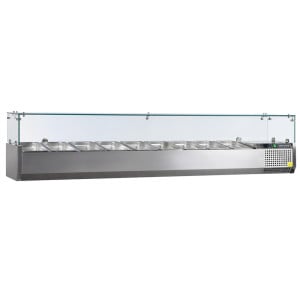 Saladette à Poser - Staattinen - 9 GN 1/3 - 78 L - TEFCOLD