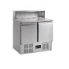 Pizza Counter GN 1/1 - 2 Doors - 230 L TEFCOLD | Professional equipment for delicious pizzas