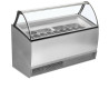 Ventilerad Glasskåp 13x5L TEFCOLD Bermuda RV13 - Jämn temperatur, uppvärmt glas, LED-belysning, förvaring under | F