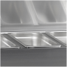 Saladette to Place Stainless Steel - 9 GN 1/3 TEFCOLD: Practical and Elegant