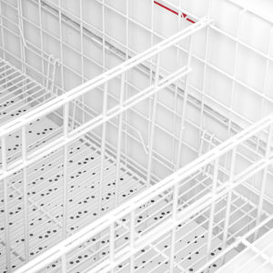 Kylskåp Frys Glaslock Böjd - Svart - 500 L - TEFCOLD