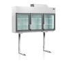 Väggmonterad frys för stormarknad Vit - 3 Dörrar - TEFCOLD livar upp fräschören.