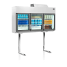 Väggmonterad frys för stormarknad Vit - 3 Dörrar - TEFCOLD livar upp fräschören.