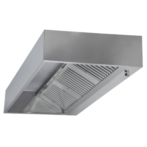 Cubic Hood 900 with LED and Without Motor - Length 3400 - Dynasteel