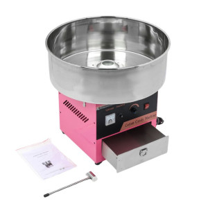 Electric Dynasteel Cotton Candy Machine - Quick and Easy Preparation | Fourniresto
