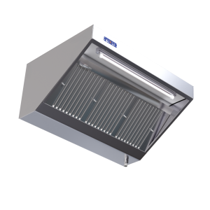 Hotte Snack Murale 1400 med Motor och LED Dynasteel