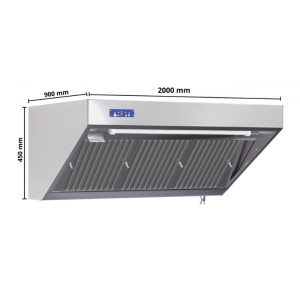 Complete Snack Hood 900 - Dynasteel: Professional performance and design