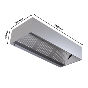 Varm Cubic 900 LED utan motor 1400 Dynasteel - Pro Design & Kvalitet