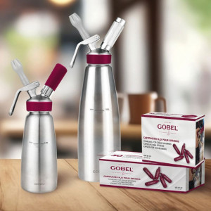 Siphon Professionell Rostfritt Stål Gobel NF D21-901 - Krämiga Förberedelser