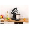 Planetary Mixer 7L Black - Dynasteel: Powerful and versatile for kitchen professionals.